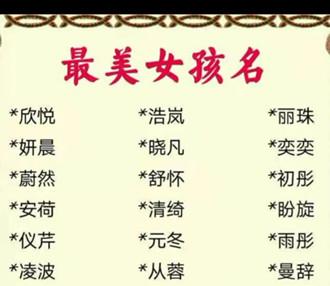 为女孩起名，需要考虑以下几个方面：