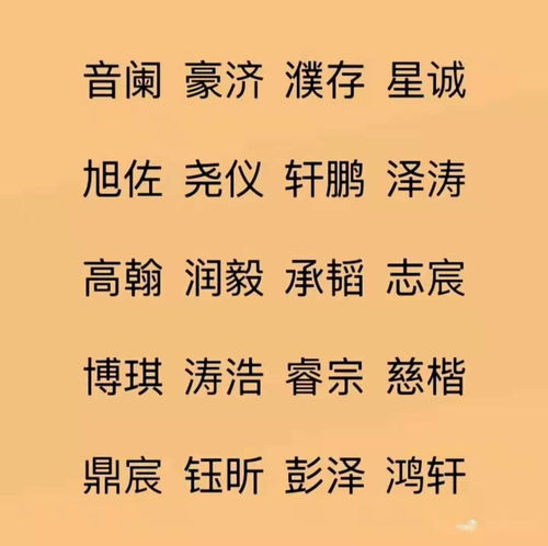 男孩起名网免费取名