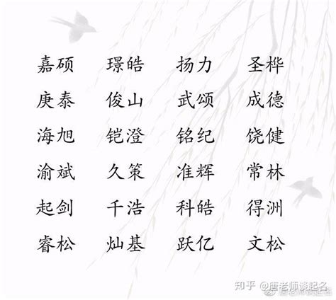鸡男宝宝的名字应该怎么起