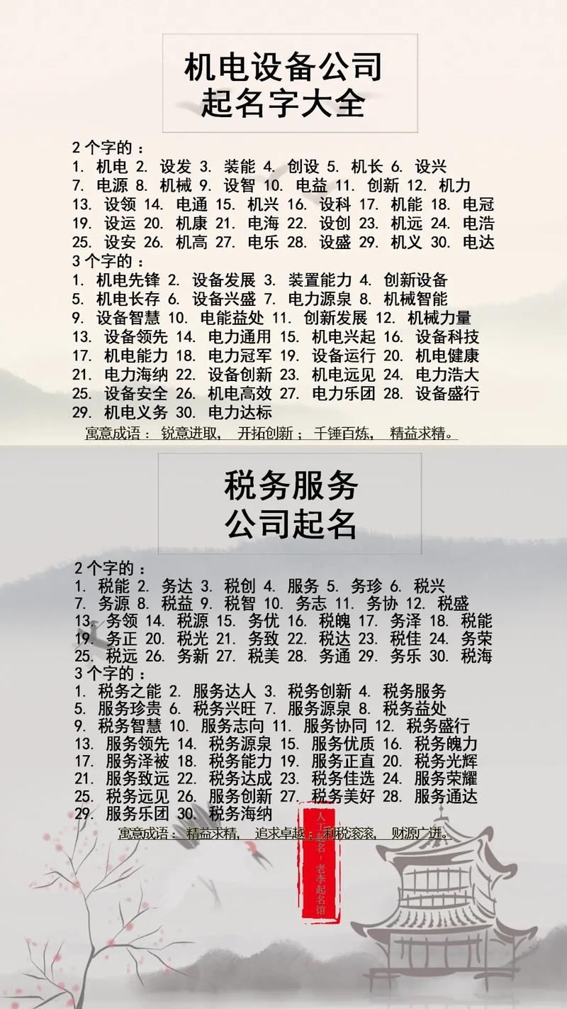 建设公司起名大全