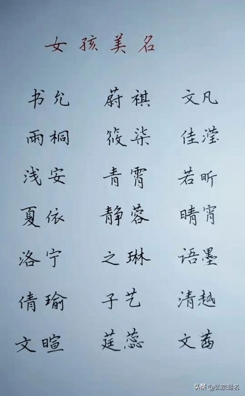 双胞胎如何起名字