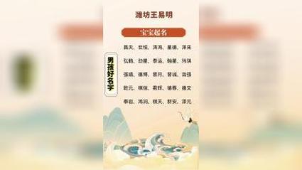 宝宝取名的讲究和文化内涵