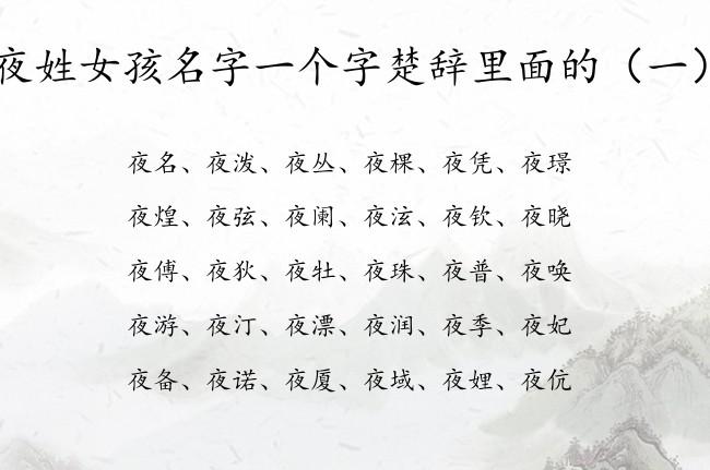 夜王妃的拼音是什么