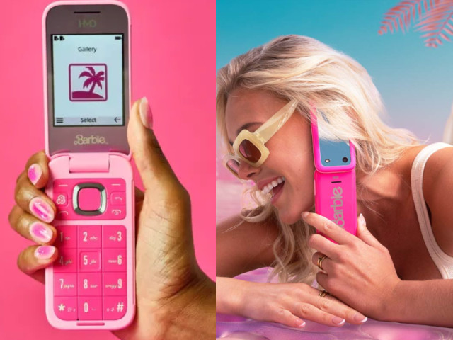 HMD推出芭比翻盖手机,带有定制图标、粉色配件等