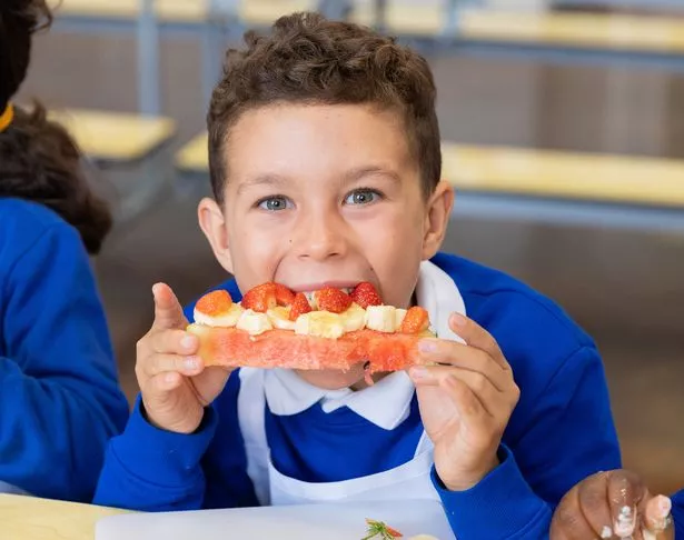 一项新的倡议是如何帮助学校鼓励儿童健康饮食的